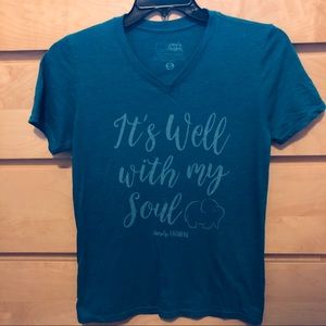 It’s well with my soul Calligraphy shirt